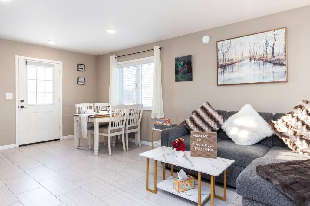 Birch Hill Retreat Great Location2+Garage+Aurora Fairbanks Exterior foto