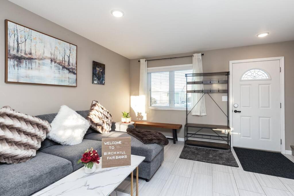 Birch Hill Retreat Great Location2+Garage+Aurora Fairbanks Exterior foto